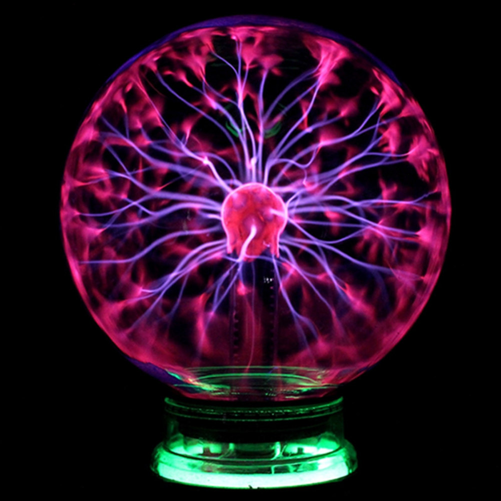 Globe Interactive Light - Touch Sensitive Plasma Ball Lamp with