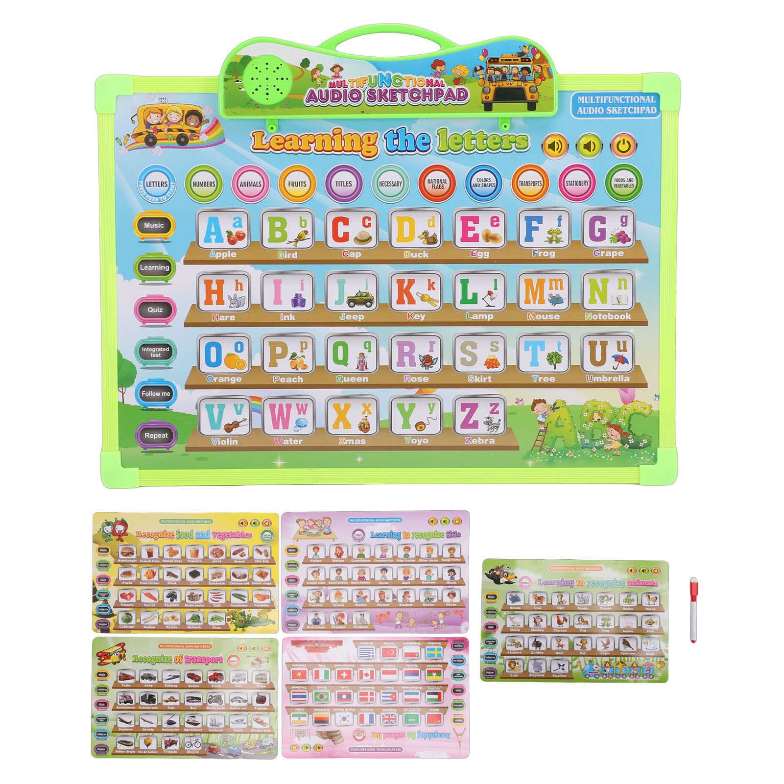 Abc Kids Early Education - English Alphabet Poster for Kids Electronic