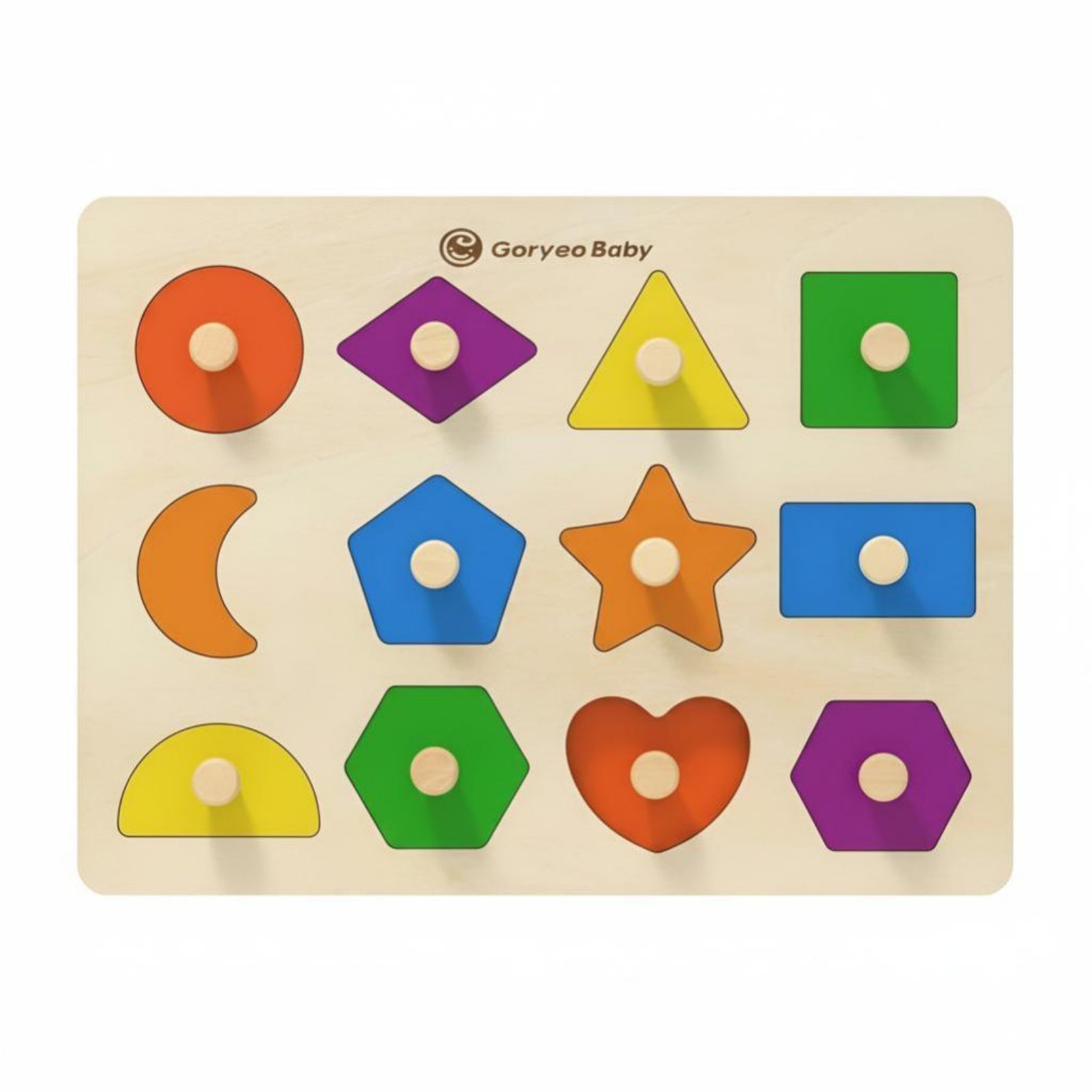 Game Educational For Kids Free - Number Game Board, Wooden Shape Toy,