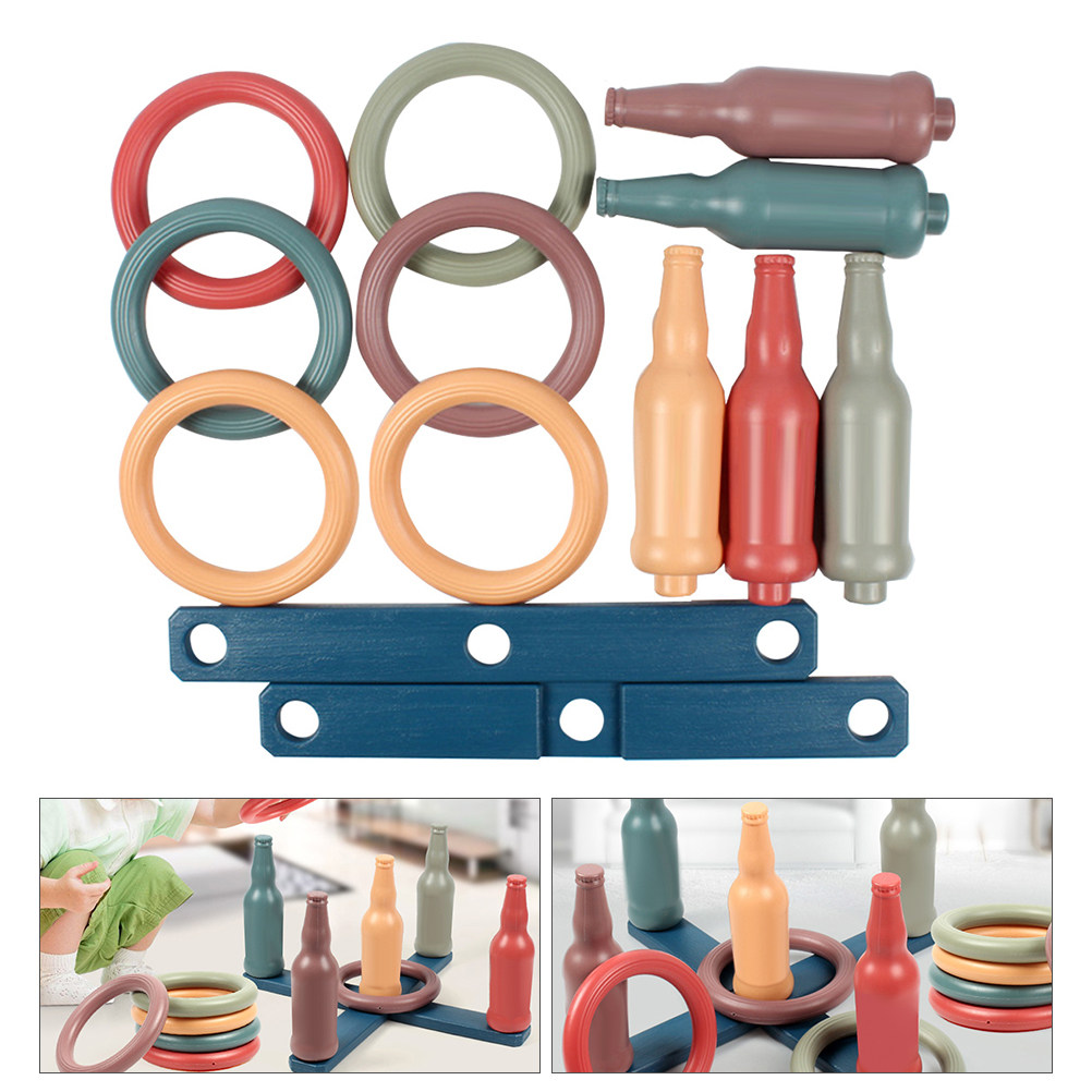 Game Educational For Kids Free - 1Set Ring Toss Interactive Game Educational
