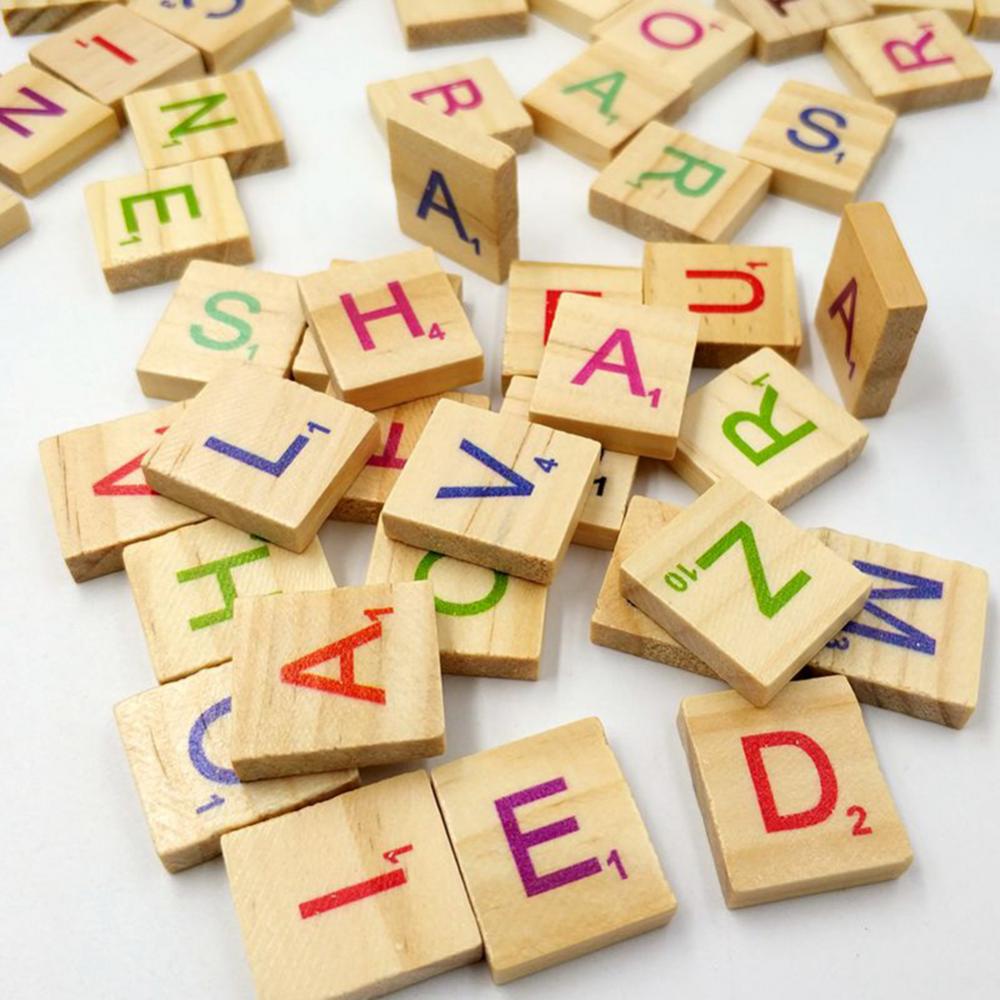 100Pcs Wooden Language Toys Le - Kids Educational - Alphabet Numbers & More ulasan dan harga