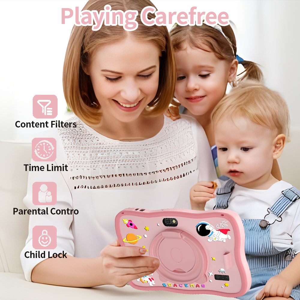 7.0 Inch Tablet PC Quad Core 4 - Kids Educational Games Learn English ulasan dan harga