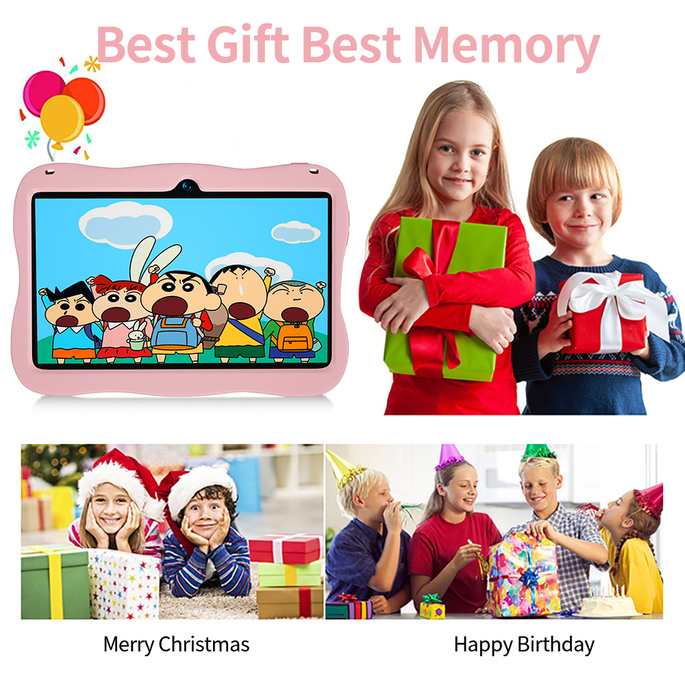 7.0 Inch Tablet PC Quad Core 4 - Kids Educational Games Learn English ulasan dan harga