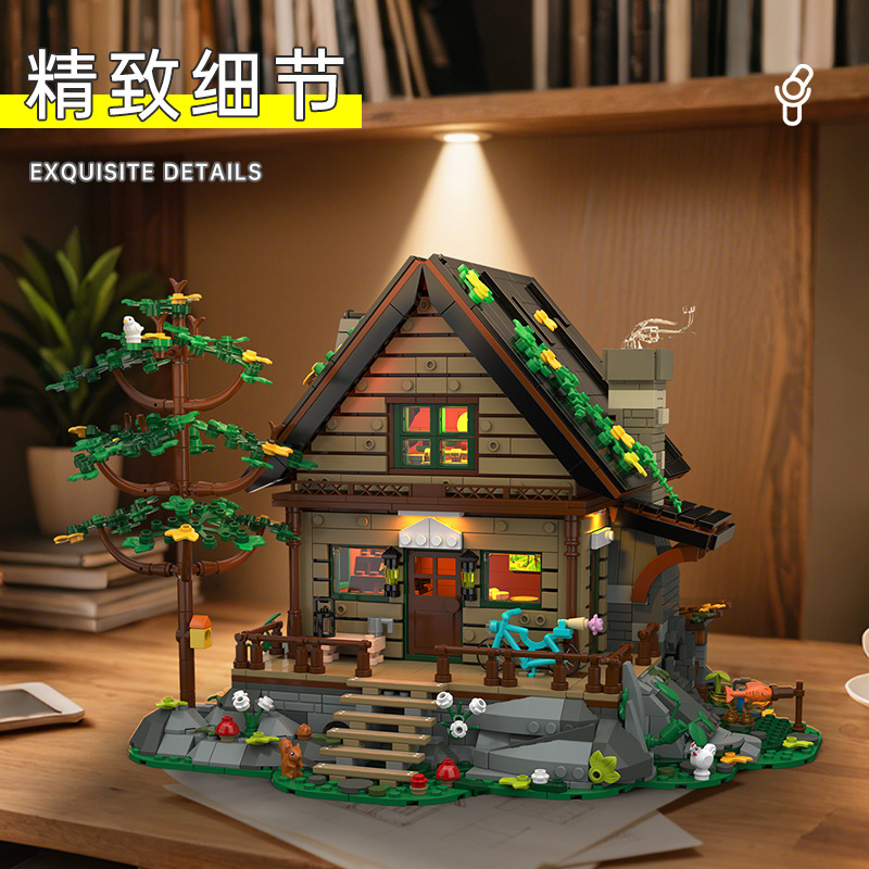 Realistic Forest Log Cabin Str - Kids Education Login ulasan dan harga