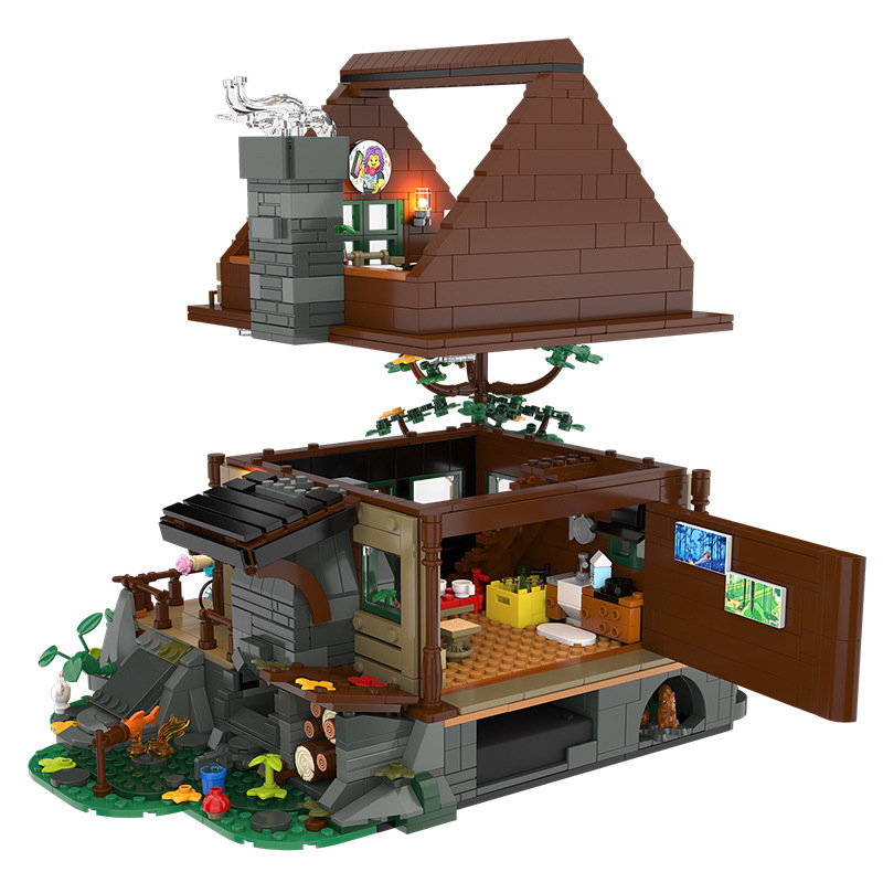 Realistic Forest Log Cabin Str - Kids Education Login ulasan dan harga