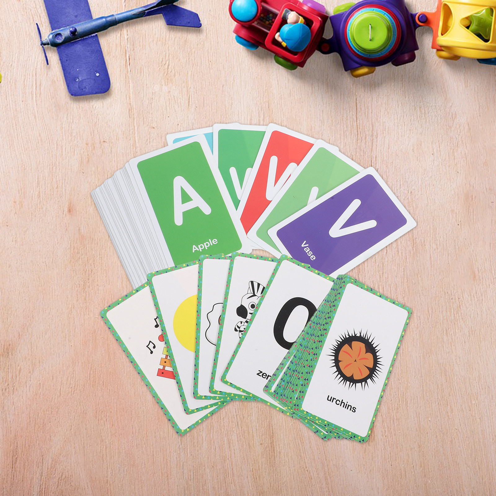 1Set Alphabet Flash Cards Educ - Kids Educational Games Learn English ulasan dan harga