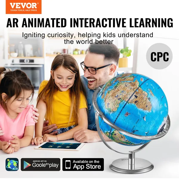 VEVOR Educational Globe for Ki - Globe Interactive Light ulasan dan harga