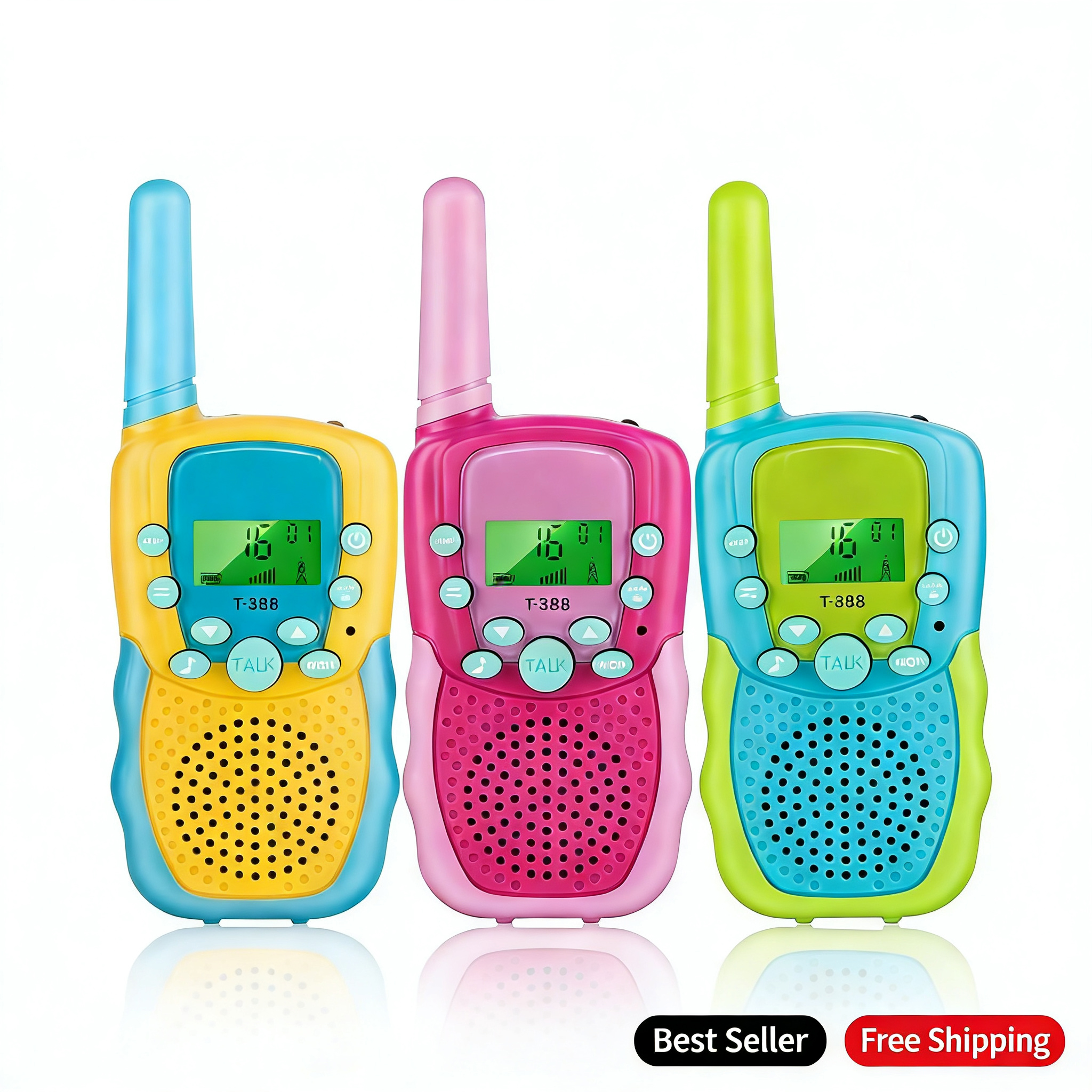 Kids Walkie Talkies 3 Pack Rec - Kids Education Channel ulasan dan harga