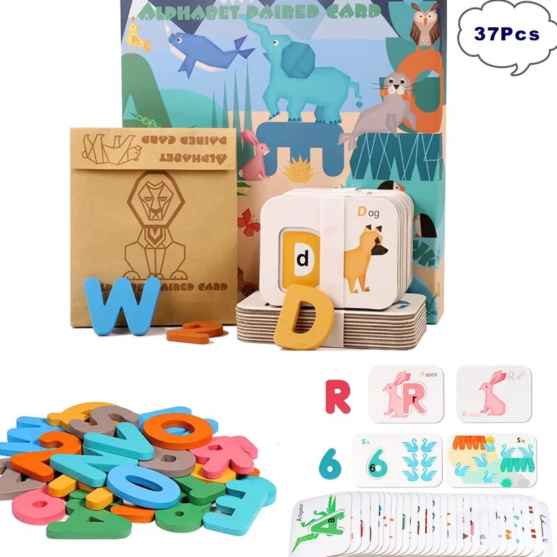 Montessori Alphabet Numbers Fl - Kids Educational - Alphabet Numbers & More ulasan dan harga