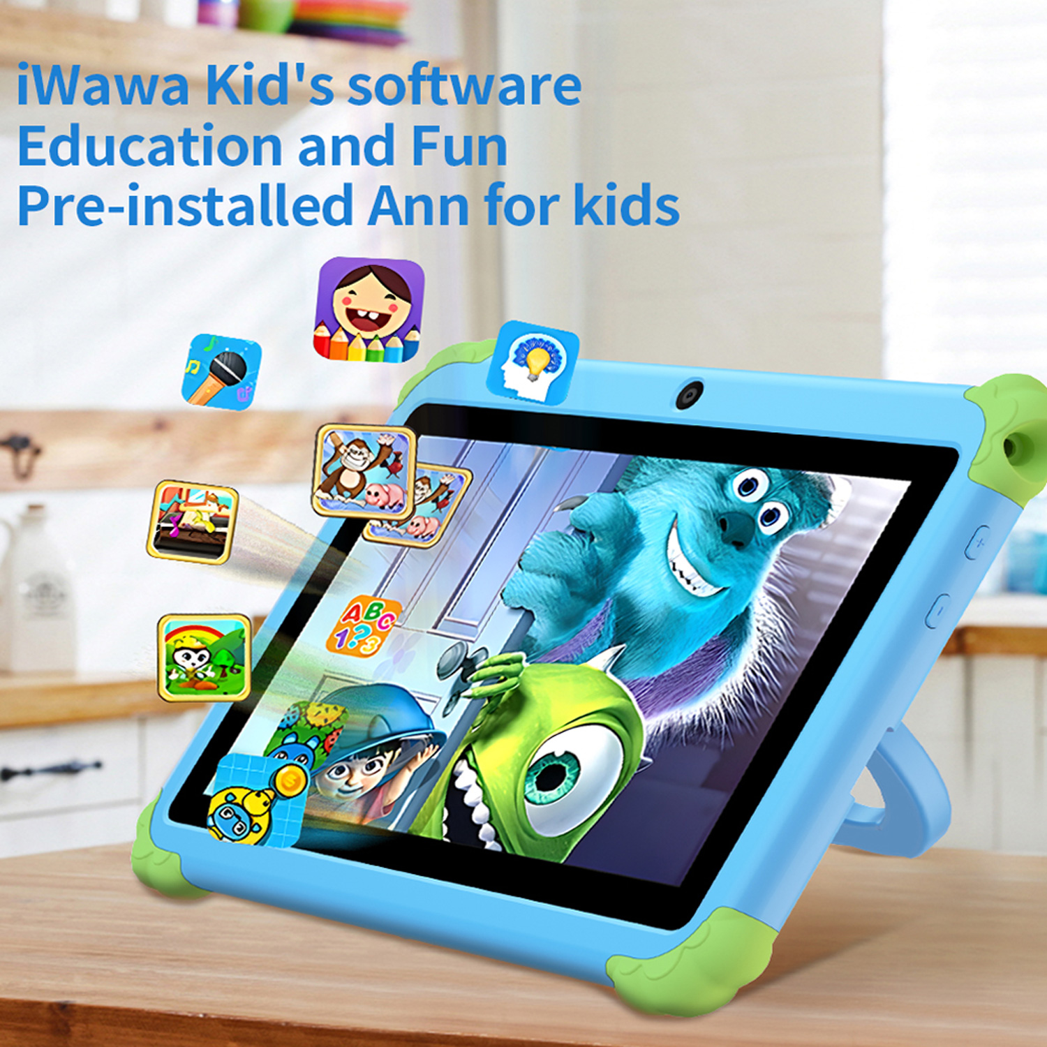 2026 New 7 Inch Cartoon Patter - Kids Educational Games Learn English ulasan dan harga