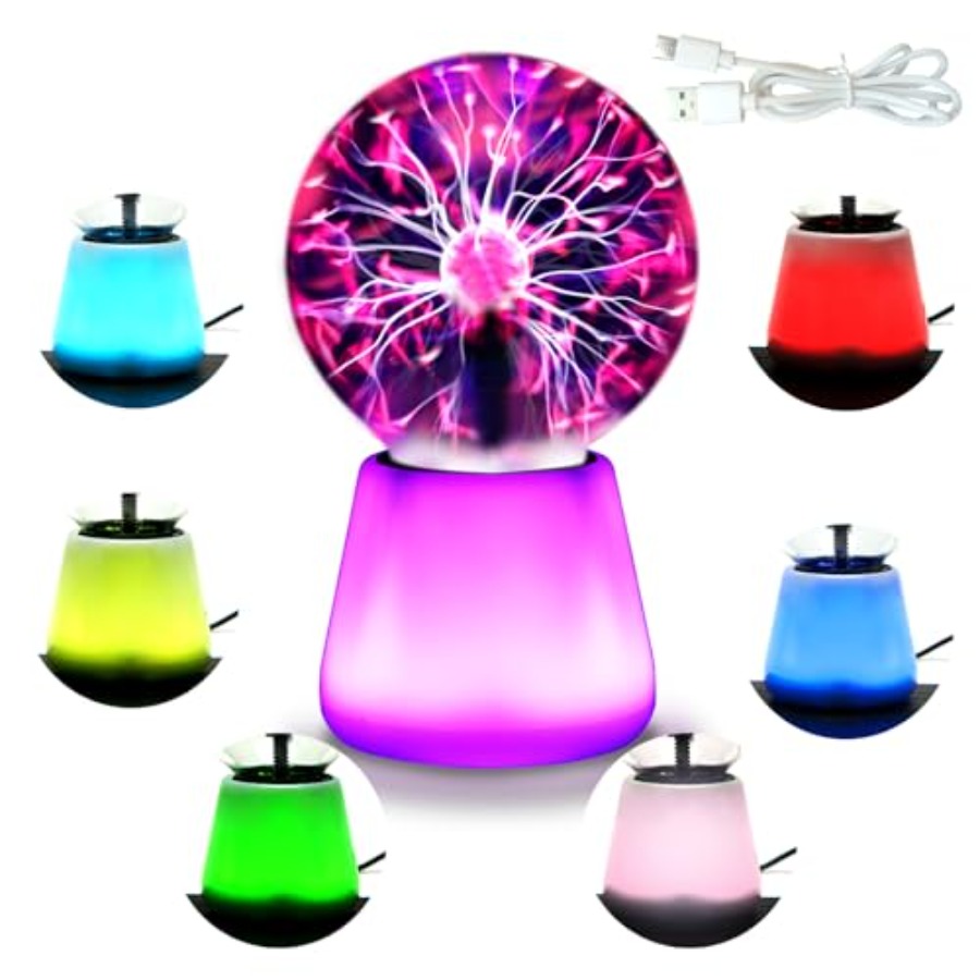 Plasma Ball Lamp Interactive T - Globe Interactive Light ulasan dan harga