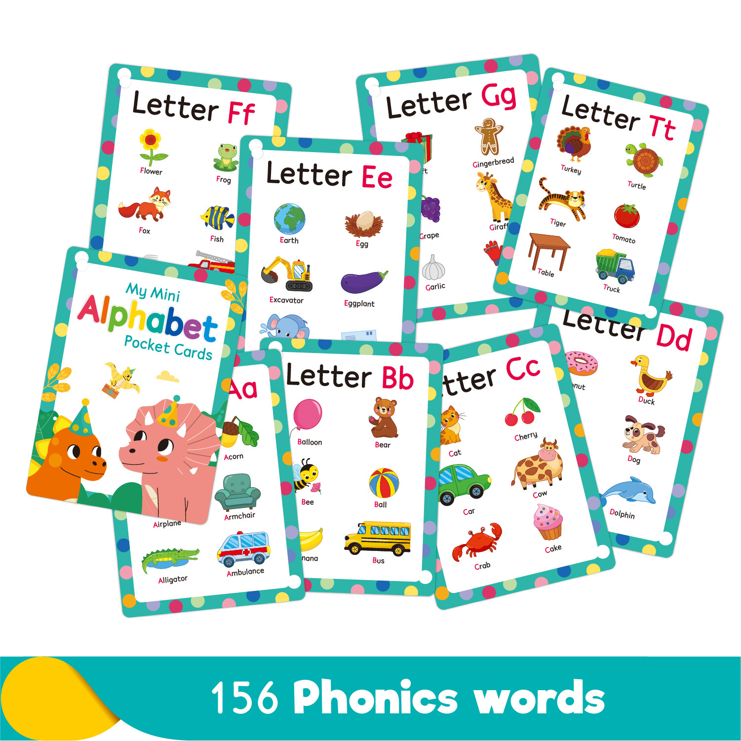 ABC Phonics Flash Cards for Ki - Abc Kids Early Education ulasan dan harga