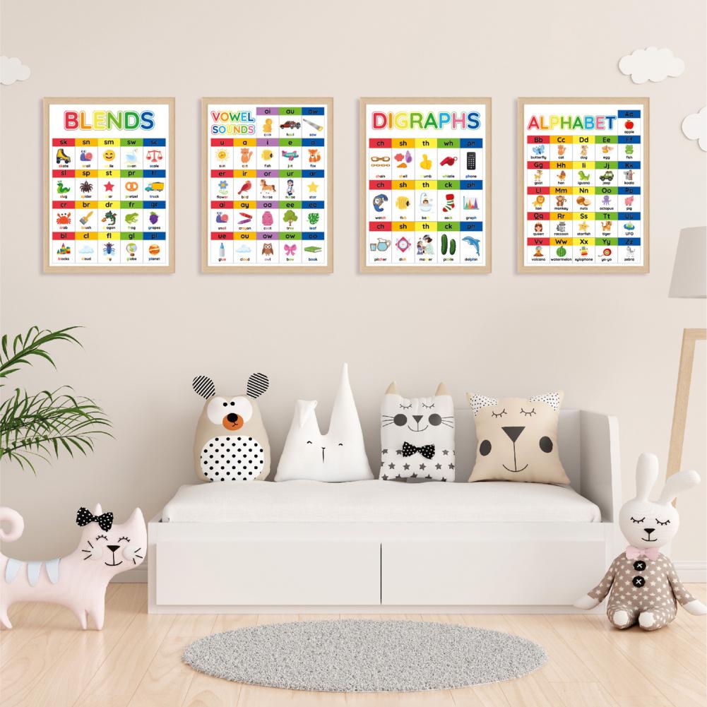 Kids Abc Chart Educational Pho - Abc Kids Early Education ulasan dan harga