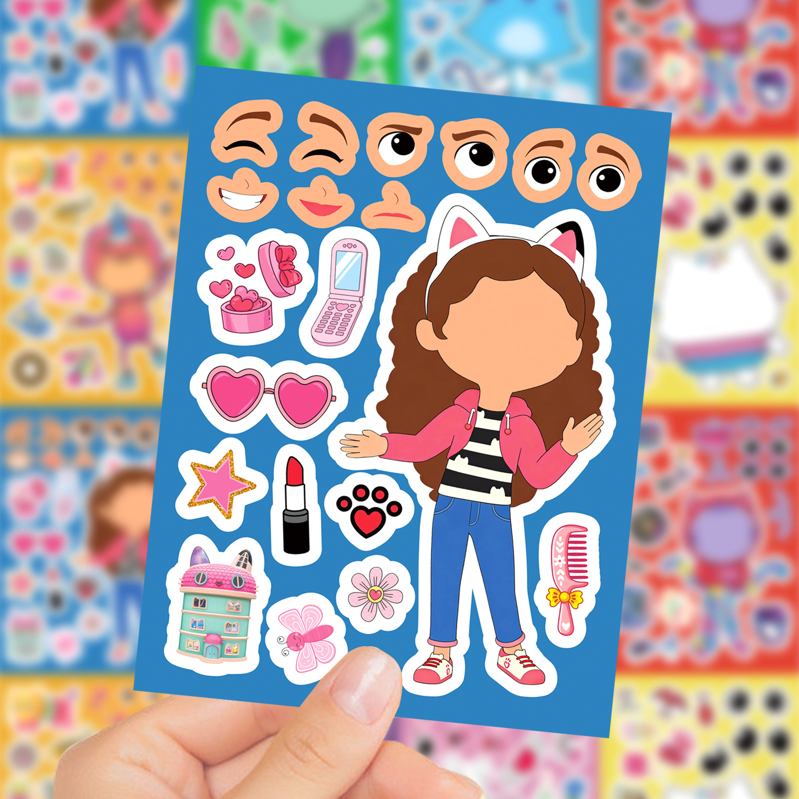 8/16Sheets Gabby's Dollhouse M - Game Educational For Kids Free ulasan dan harga