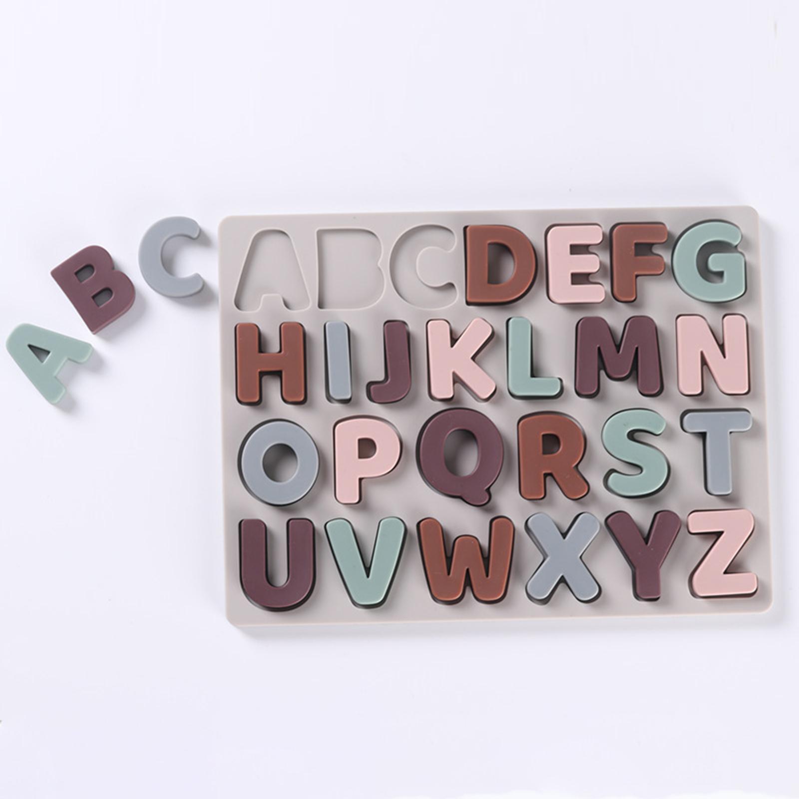Children Silicone Abc Puzzle E - Abc Kids Early Education ulasan dan harga