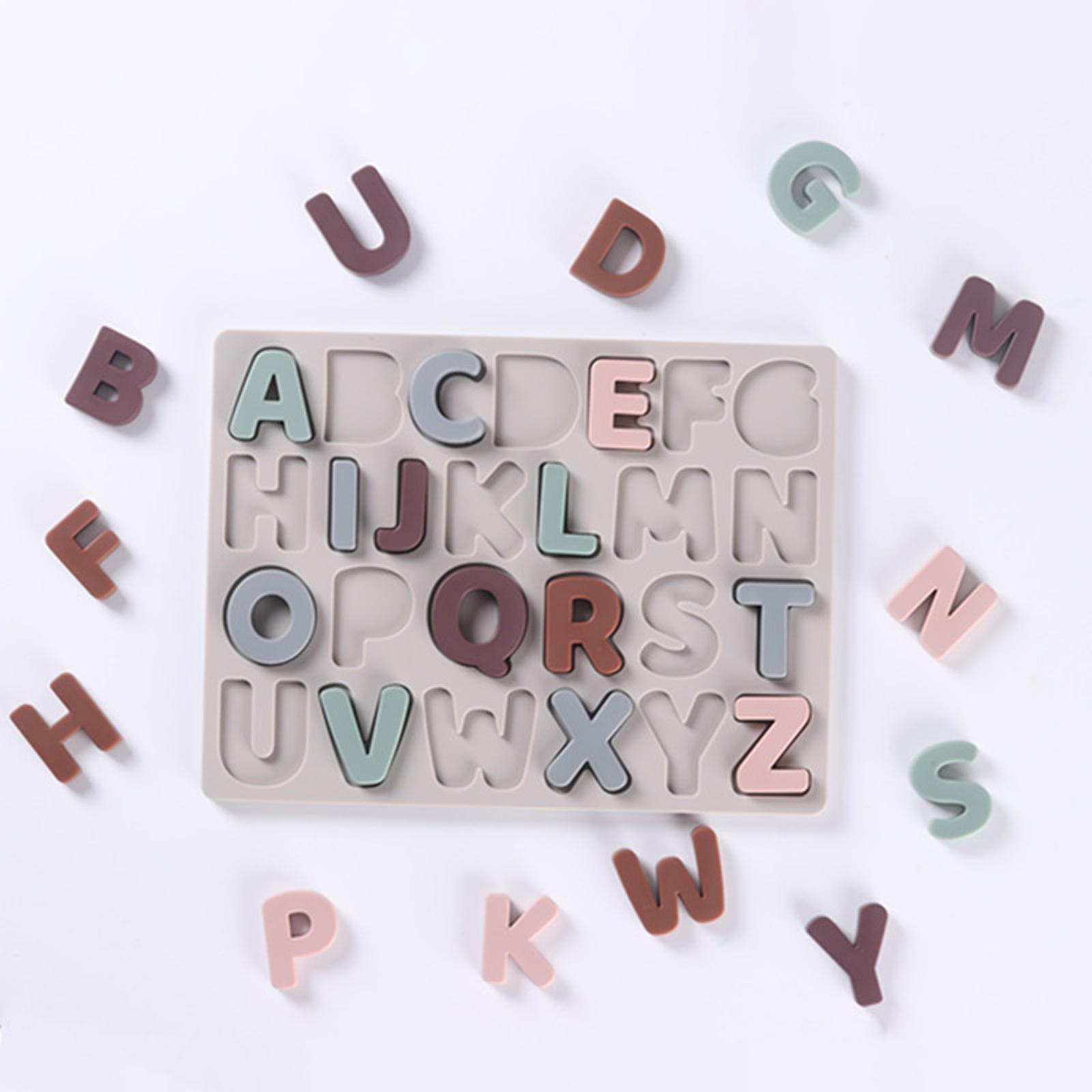 Children Silicone Abc Puzzle E - Abc Kids Early Education ulasan dan harga