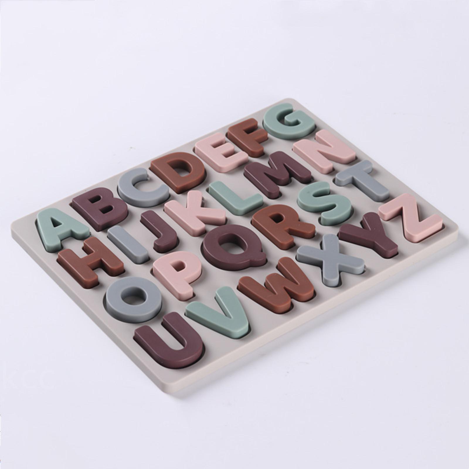 Children Silicone Abc Puzzle E - Abc Kids Early Education ulasan dan harga