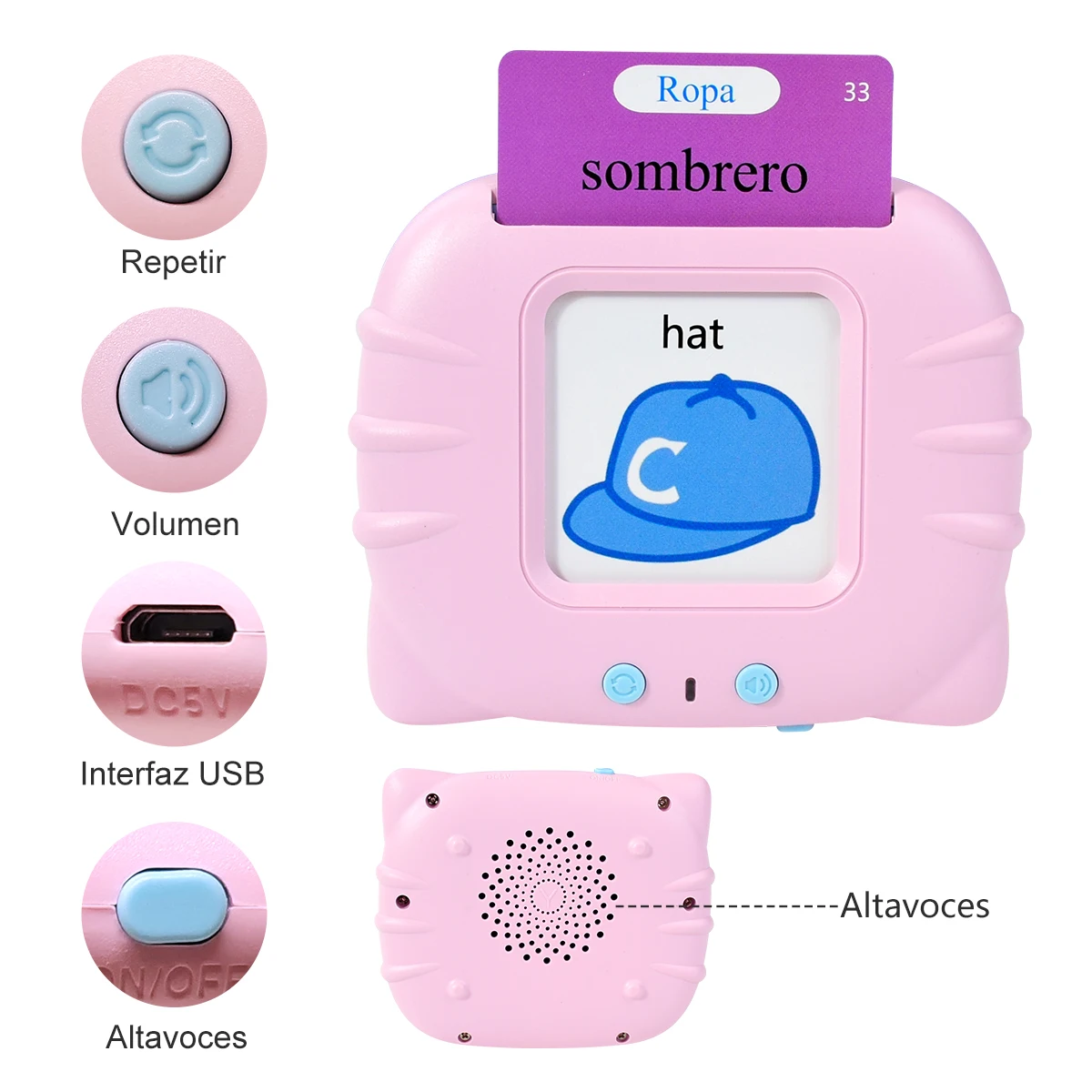 Electronic Spanish Cognitive C - Kids Educational Games Learn English ulasan dan harga