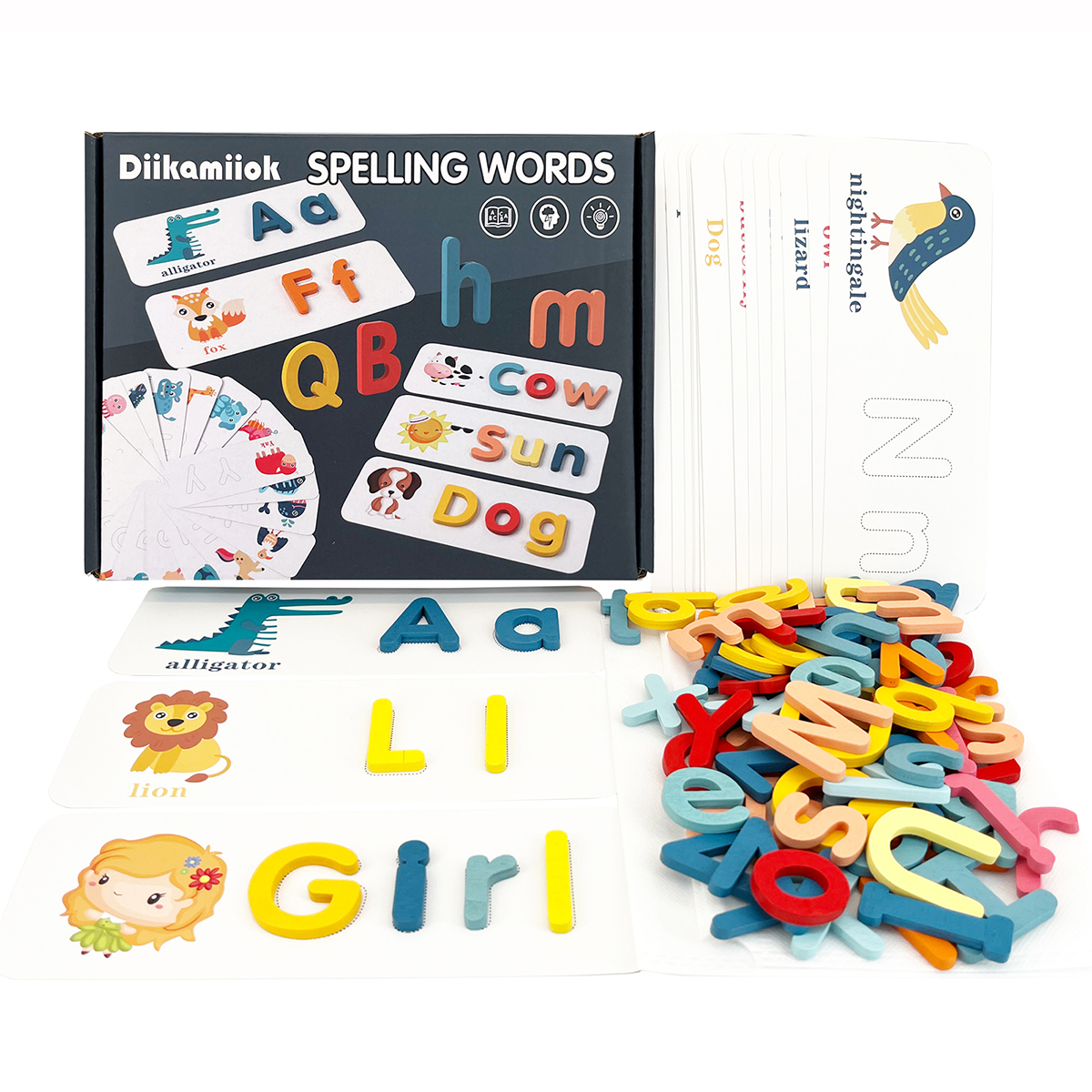 Children's Wooden Montessori E - Kids Educational Games Learn English ulasan dan harga