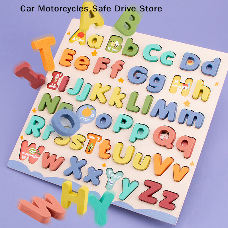 Kids Montessori Wooden English - Kids Educational Games Learn English ulasan dan harga