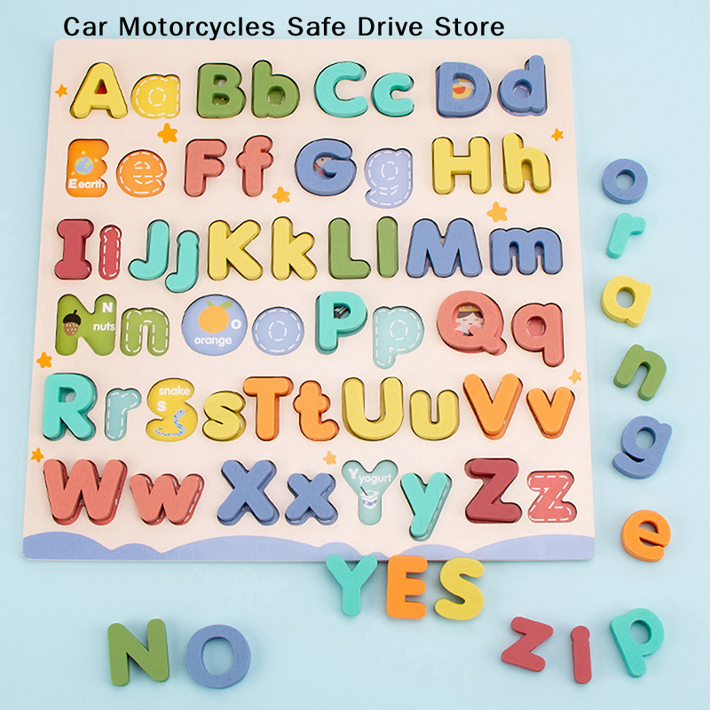 Kids Montessori Wooden English - Kids Educational Games Learn English ulasan dan harga