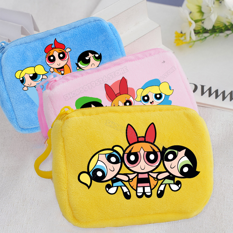 Powerpuff Girl Mini Coin Purse - Kids Education Money ulasan dan harga