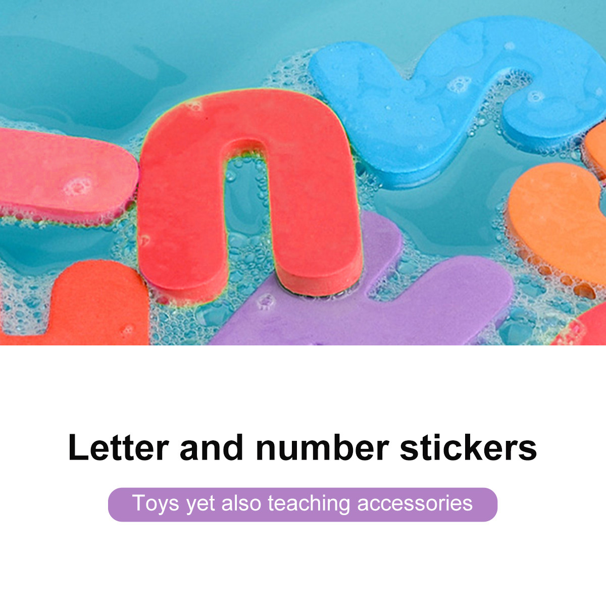 36Pcs Bath Educational Letters - Kids Educational - Alphabet Numbers & More ulasan dan harga