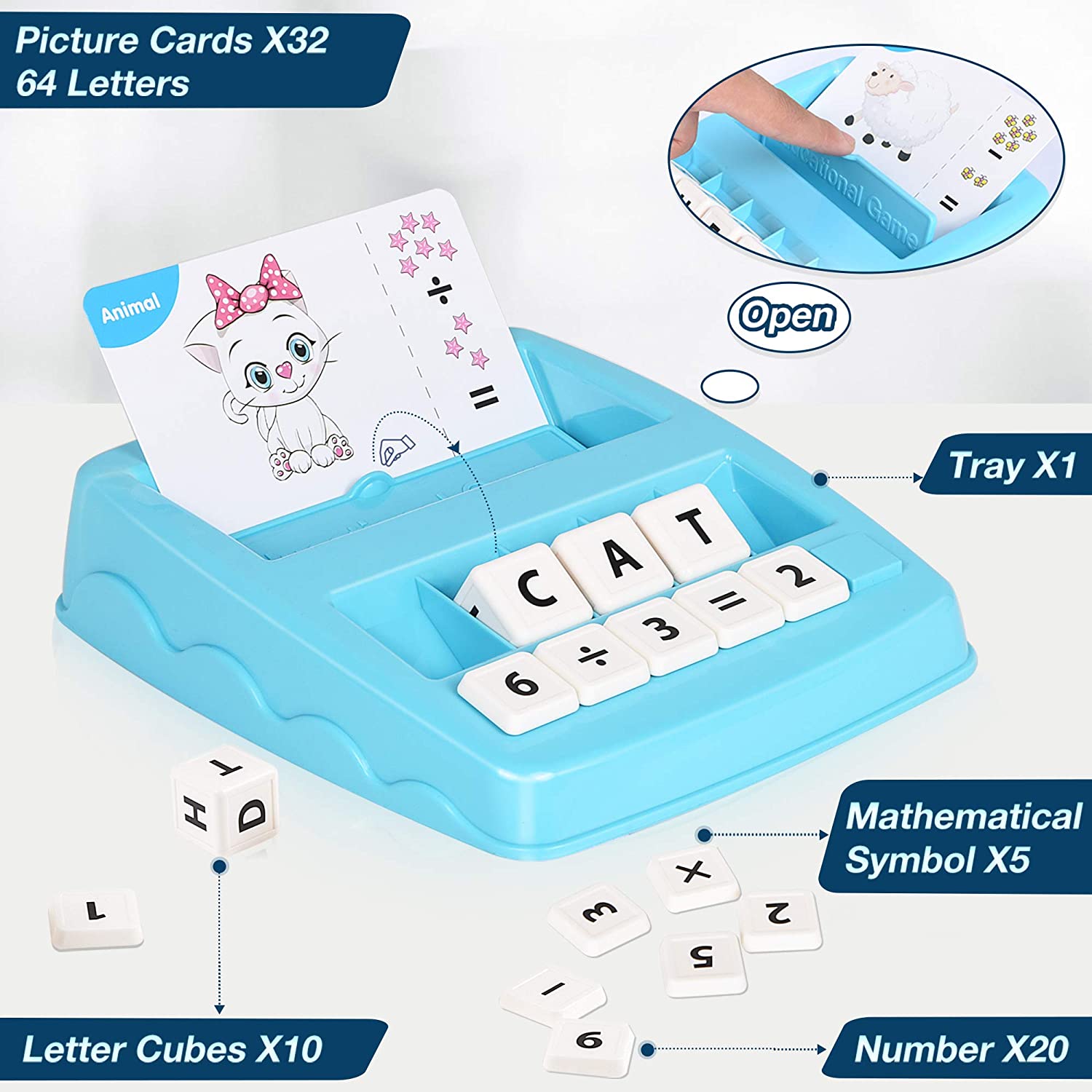 2 in 1 Preschool Sight Words S - Kids Educational - Alphabet Numbers & More ulasan dan harga