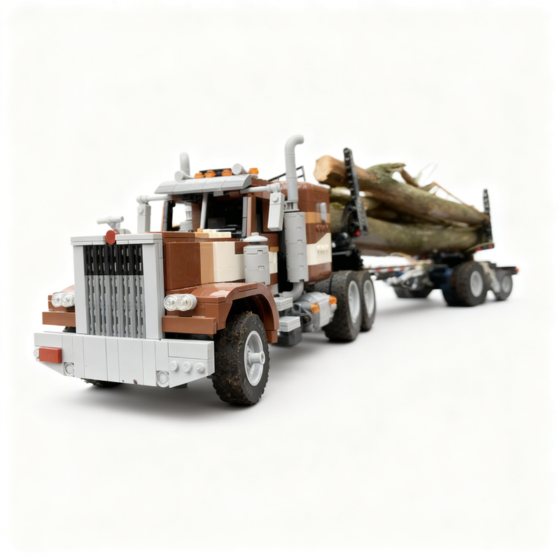 2006pcs MOC Peterbilt 359 Logg - Kids Education Login ulasan dan harga