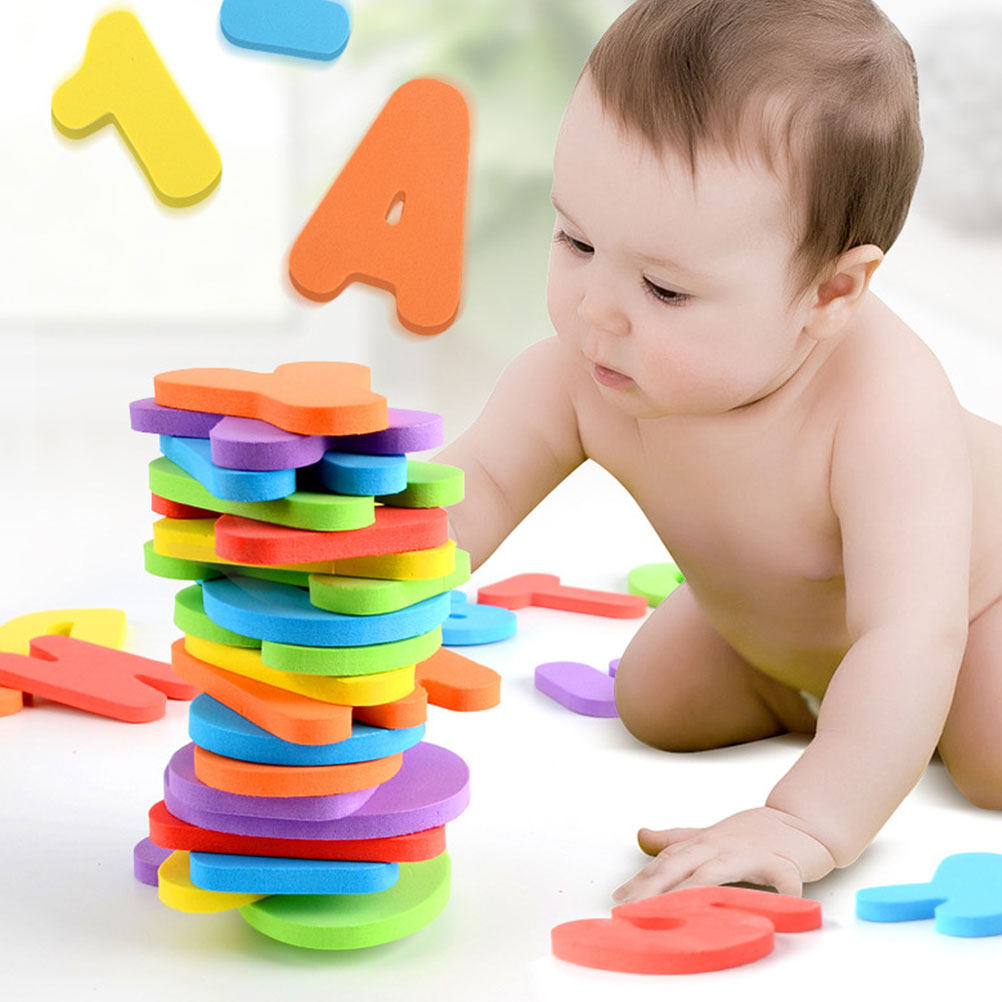 1Set Alphabet Number Bath Play - Kids Educational - Alphabet Numbers & More ulasan dan harga