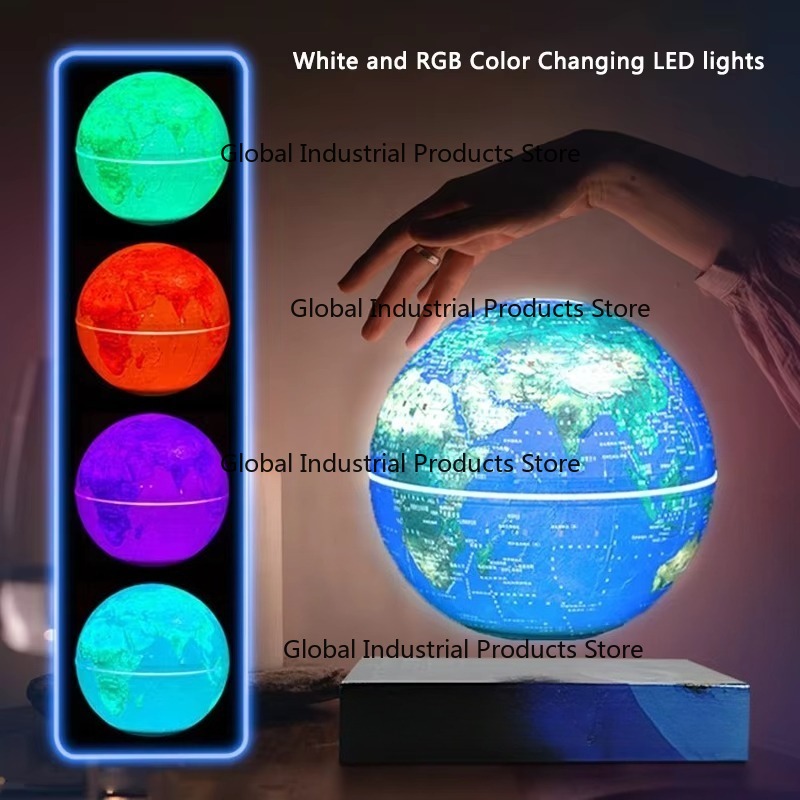 8 Inch 20cm Levitating World G - Globe Interactive Light ulasan dan harga