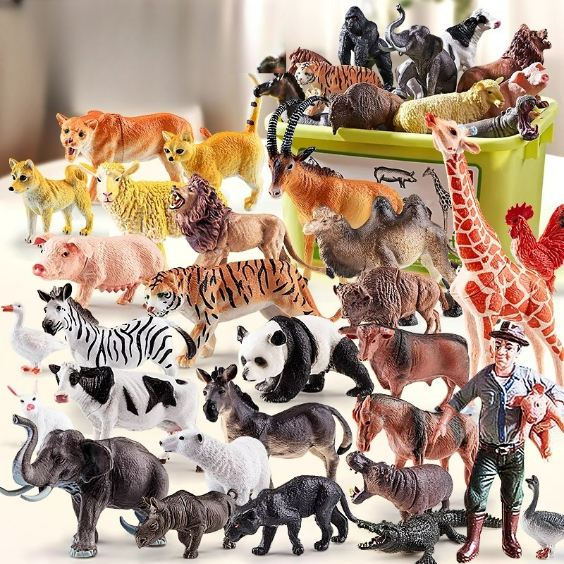 Montessori Toy Wild Farm Dinos - Game Educational For Kids Free ulasan dan harga