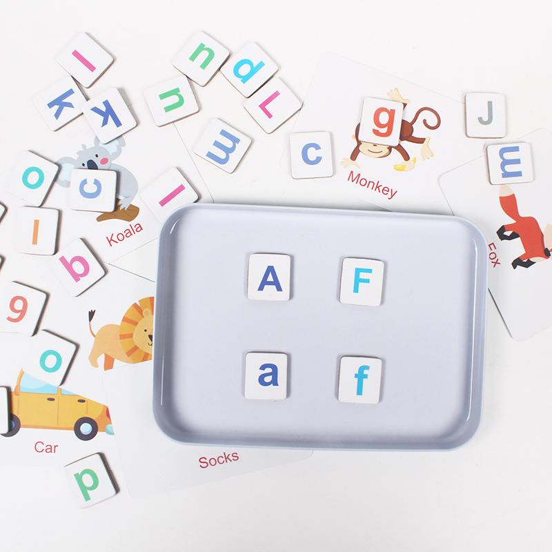 Wooden Puzzle Flash Cards Game - Kids Educational Games Learn English ulasan dan harga