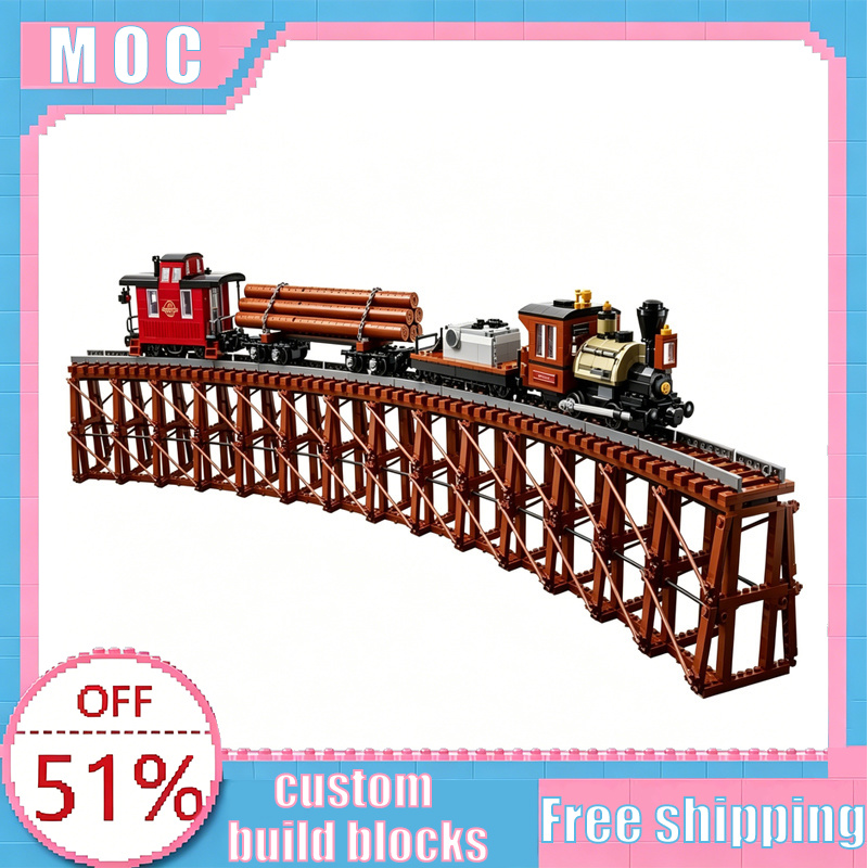 NEW 2731 Parts Logging Railway - Kids Education Login ulasan dan harga