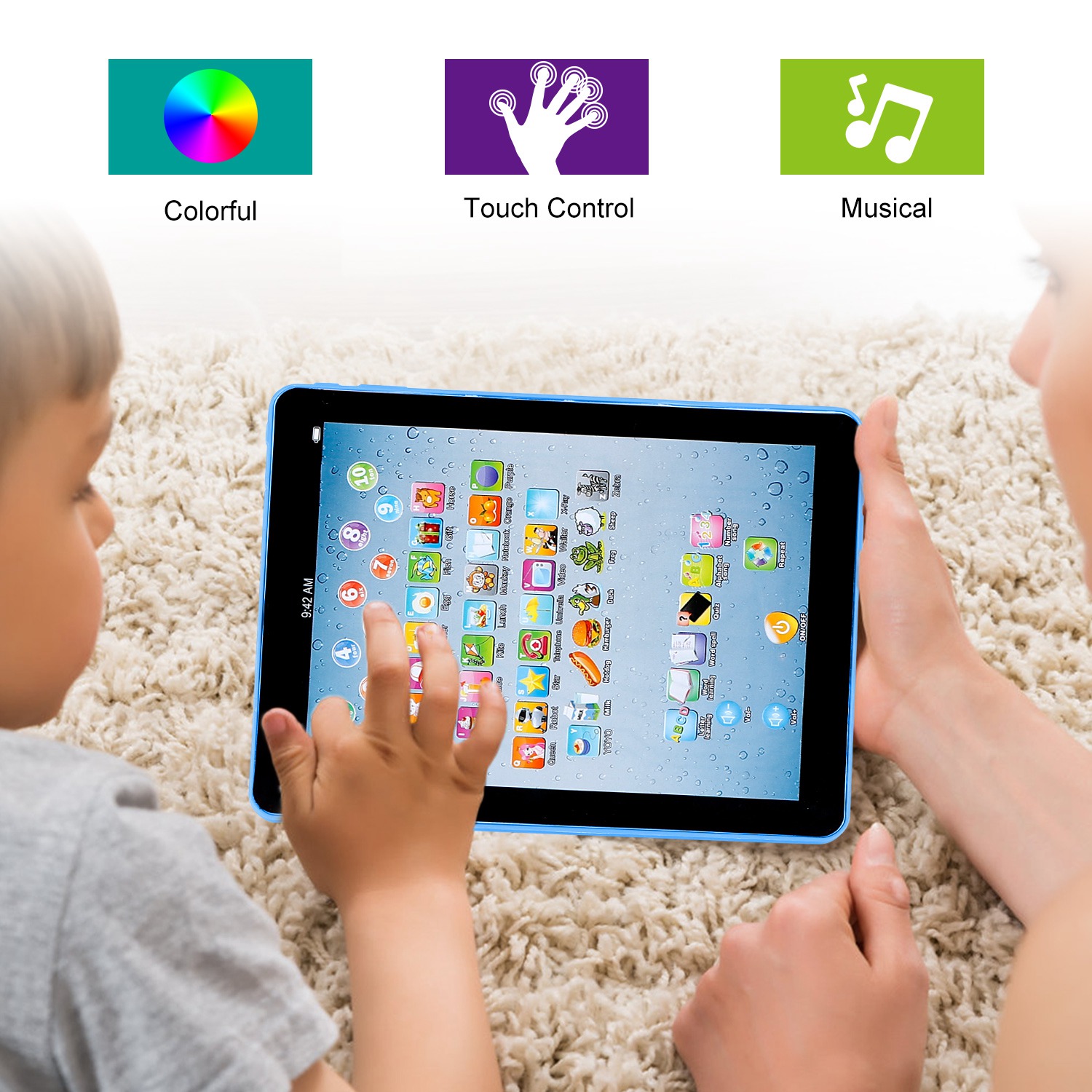 US Stock Toddler Learning Tabl - Abc Kids Early Education ulasan dan harga