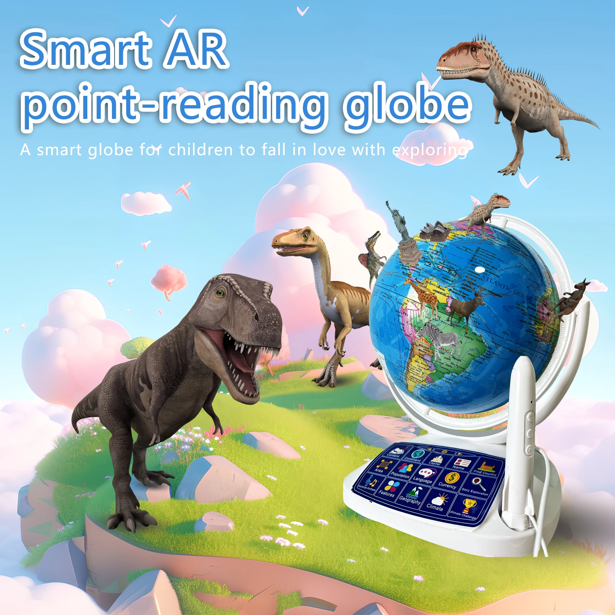 Smart Globe Interactive Kids A - Globe Interactive Light ulasan dan harga