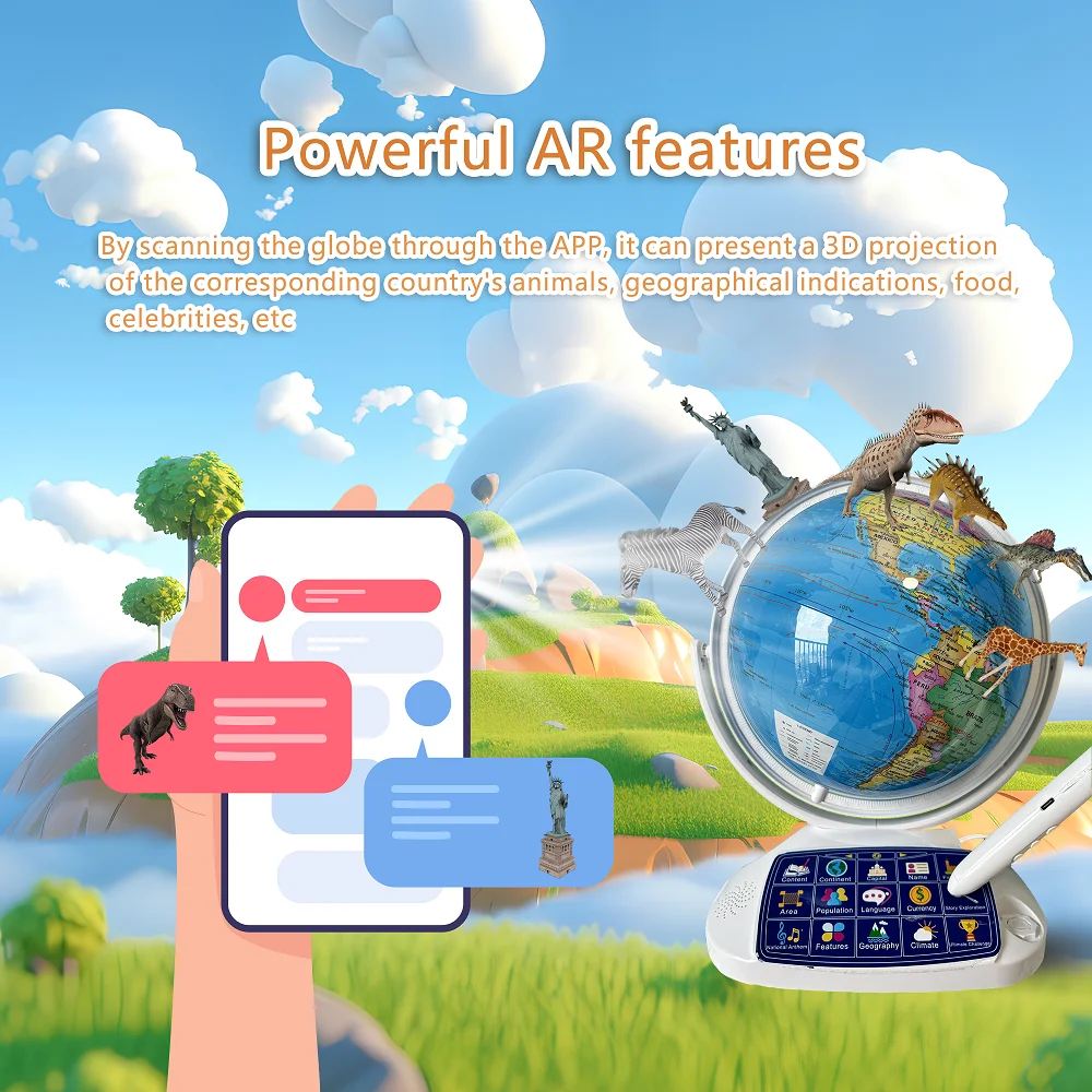 Smart Globe Interactive Kids A - Globe Interactive Light ulasan dan harga