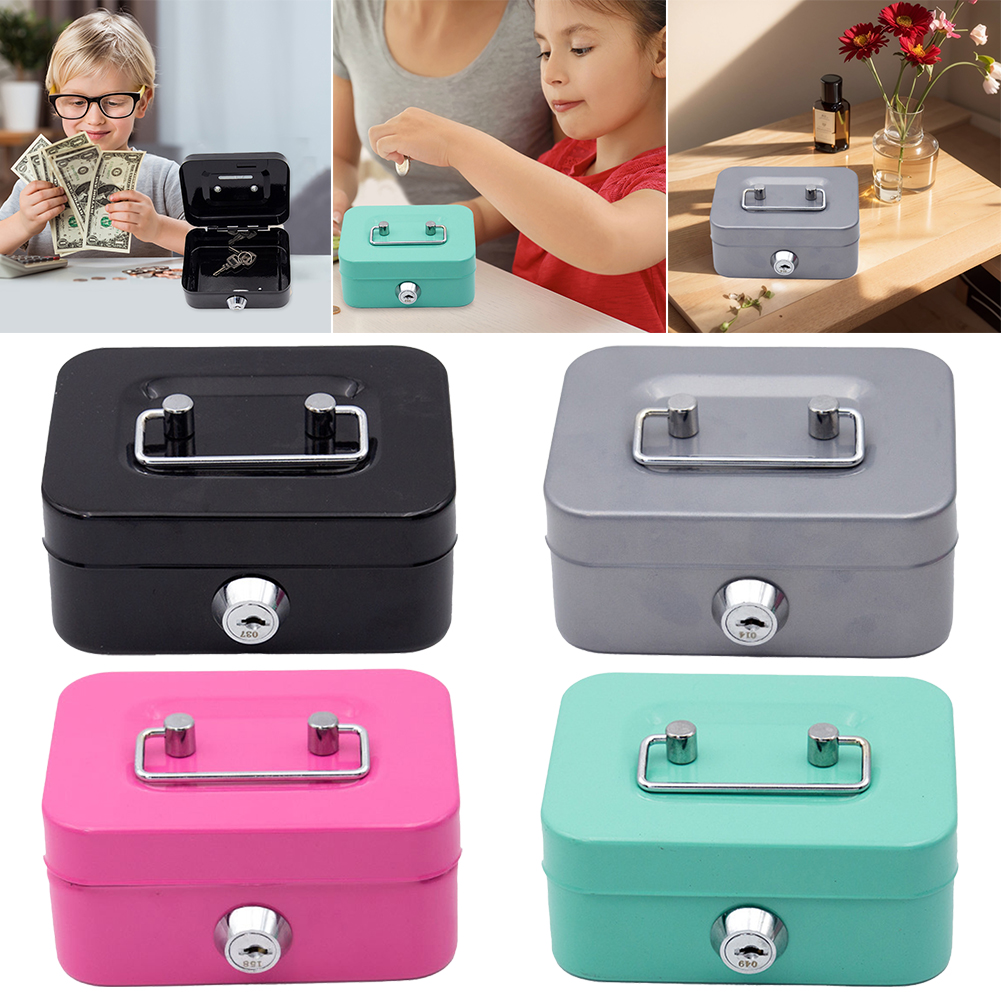 Metal Money Saving Box with Ke - Kids Education Money ulasan dan harga