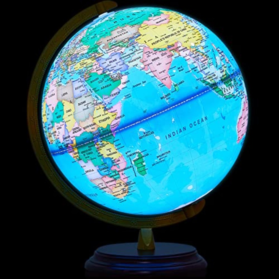 13'' Illuminated World Globe f - Globe Interactive Light ulasan dan harga