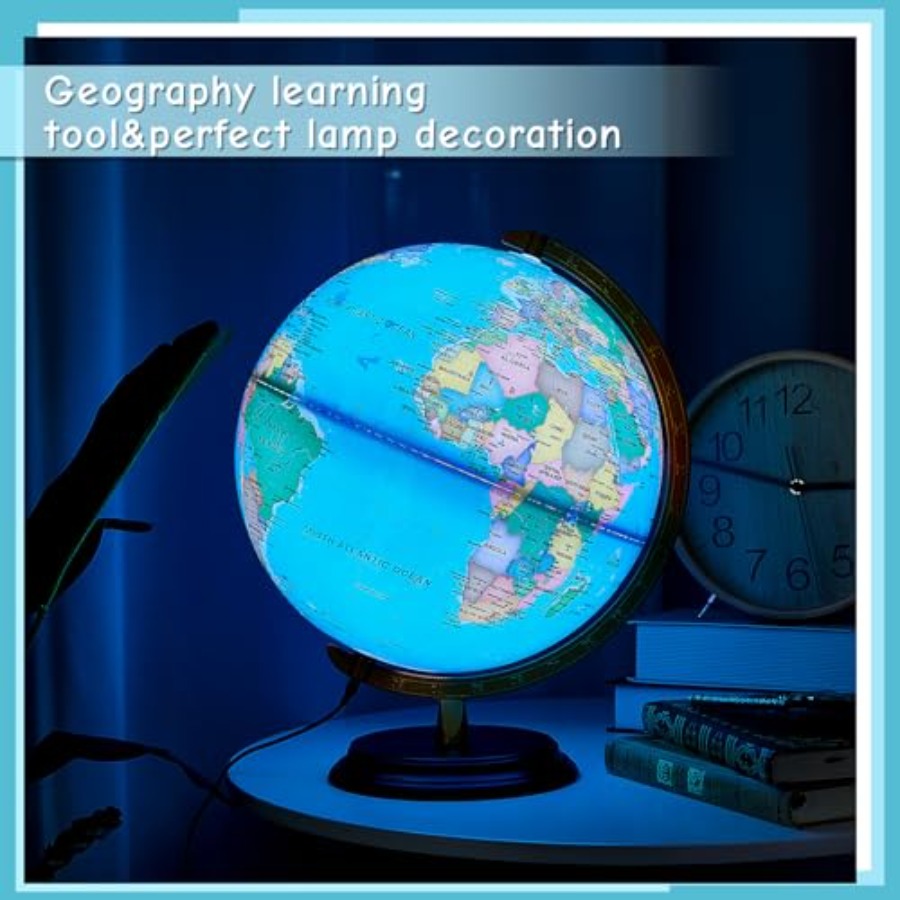 13'' Illuminated World Globe f - Globe Interactive Light ulasan dan harga
