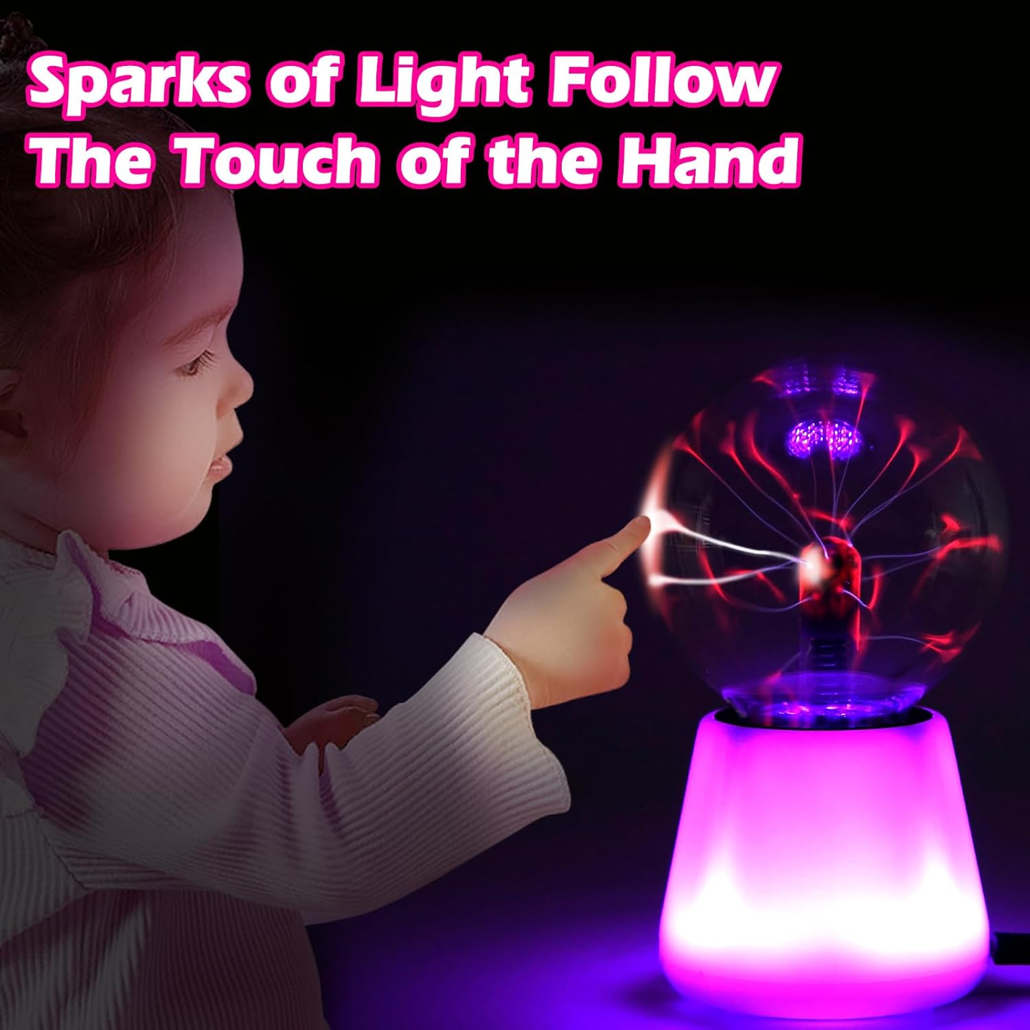 Plasma Ball Lamp Interactive T - Globe Interactive Light ulasan dan harga
