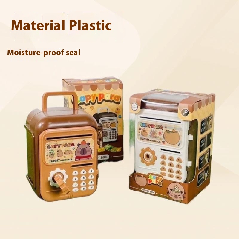 Money Box With Fingerprint Pig - Kids Education Money ulasan dan harga
