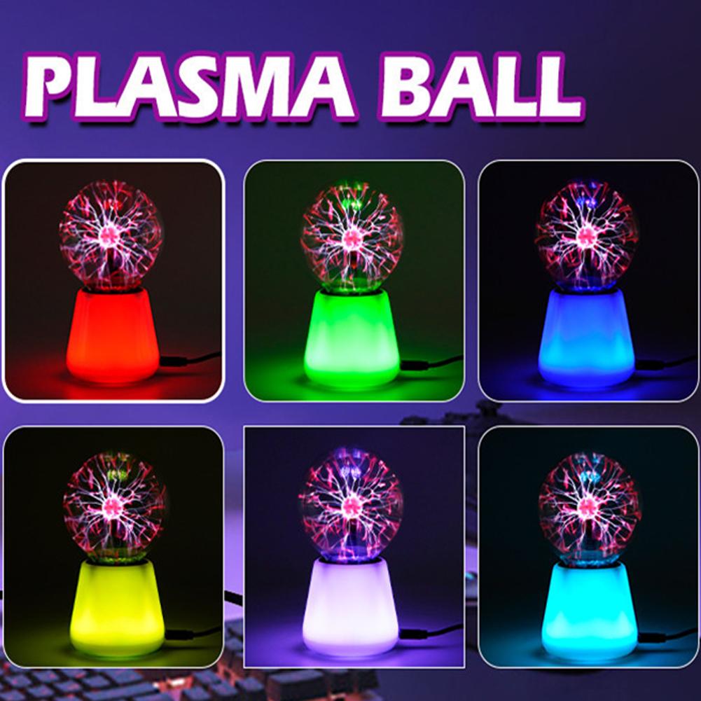 Plasma Ball Lamp Interactive T - Globe Interactive Light ulasan dan harga