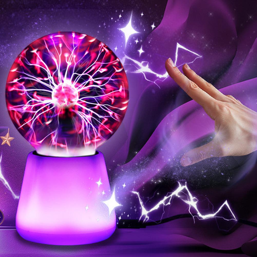 Plasma Ball Lamp Interactive T - Globe Interactive Light ulasan dan harga