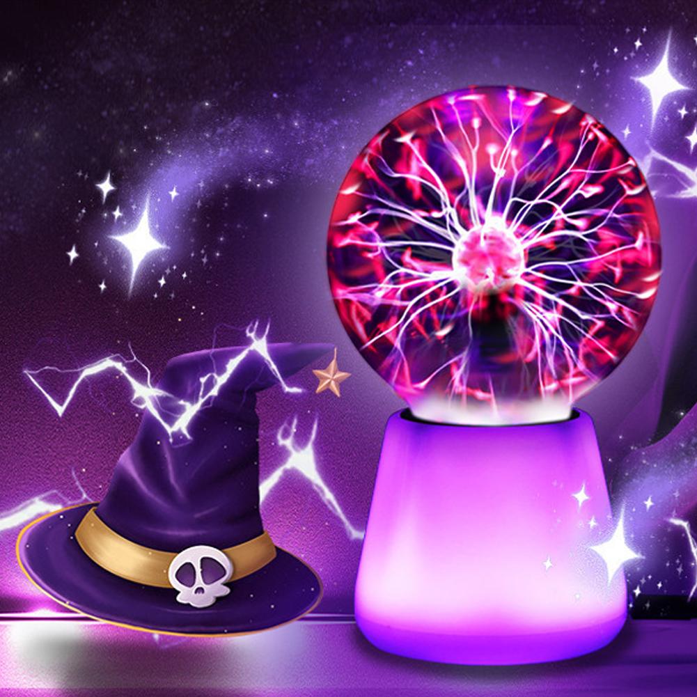 Plasma Ball Lamp Interactive T - Globe Interactive Light ulasan dan harga